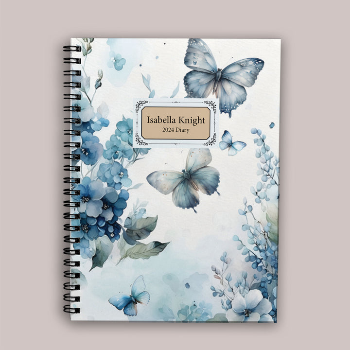 2024 Diary - Muted Butterfly