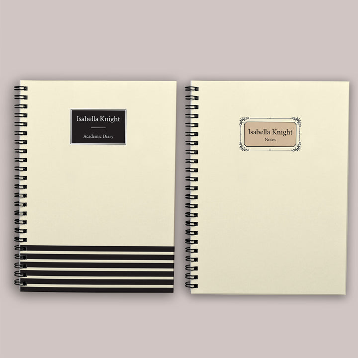 Academic Diary & Notebook Set - Timeless