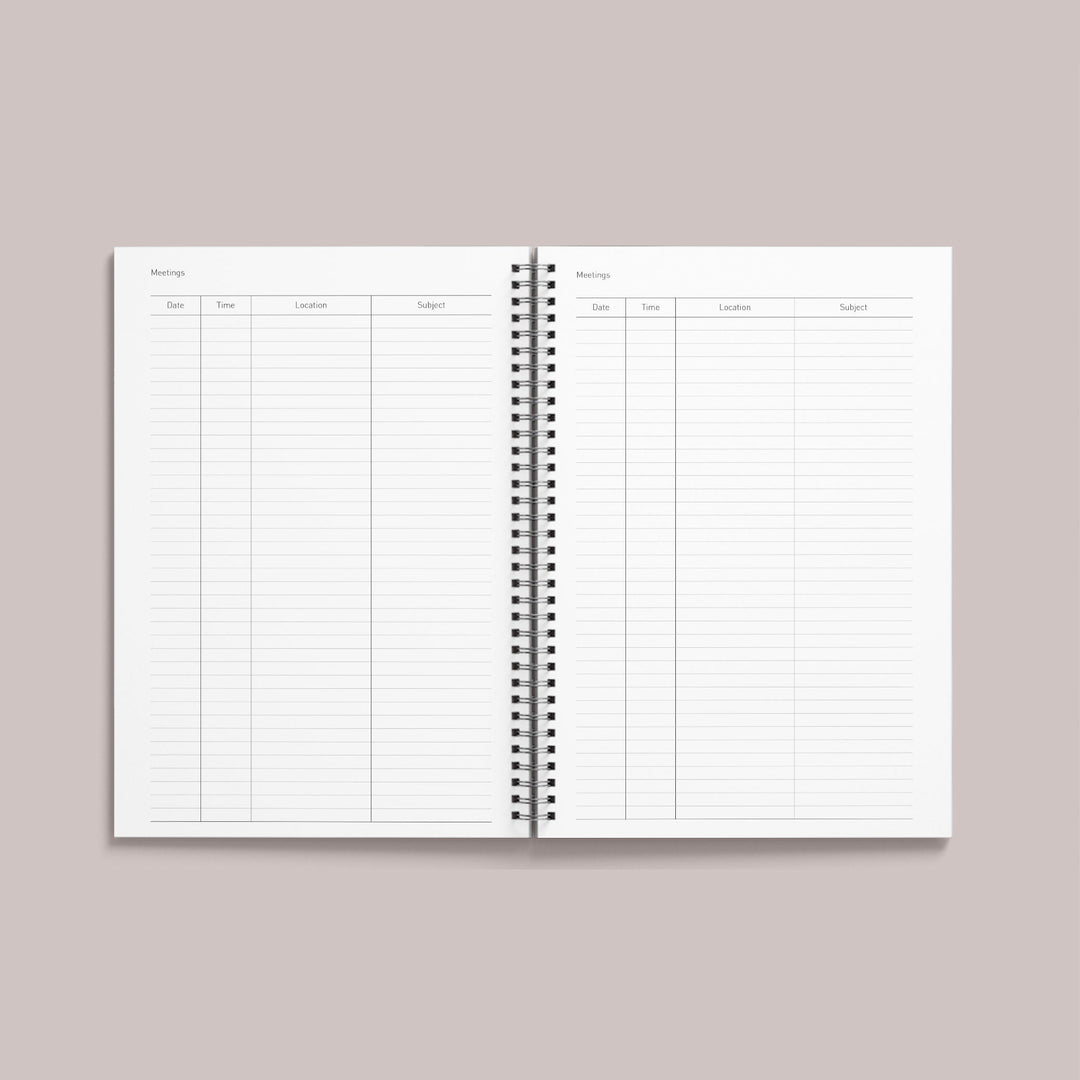 Academic Diary & Notebook Set - Tropical