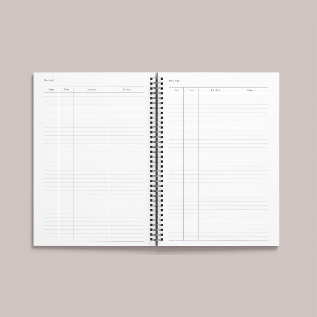 Academic Diary & Notebook Set - Aloha Tropics