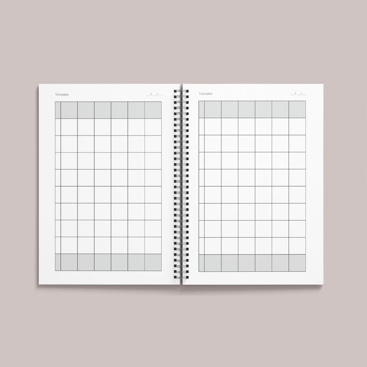 Teacher Planner - Satin Rose - Dated