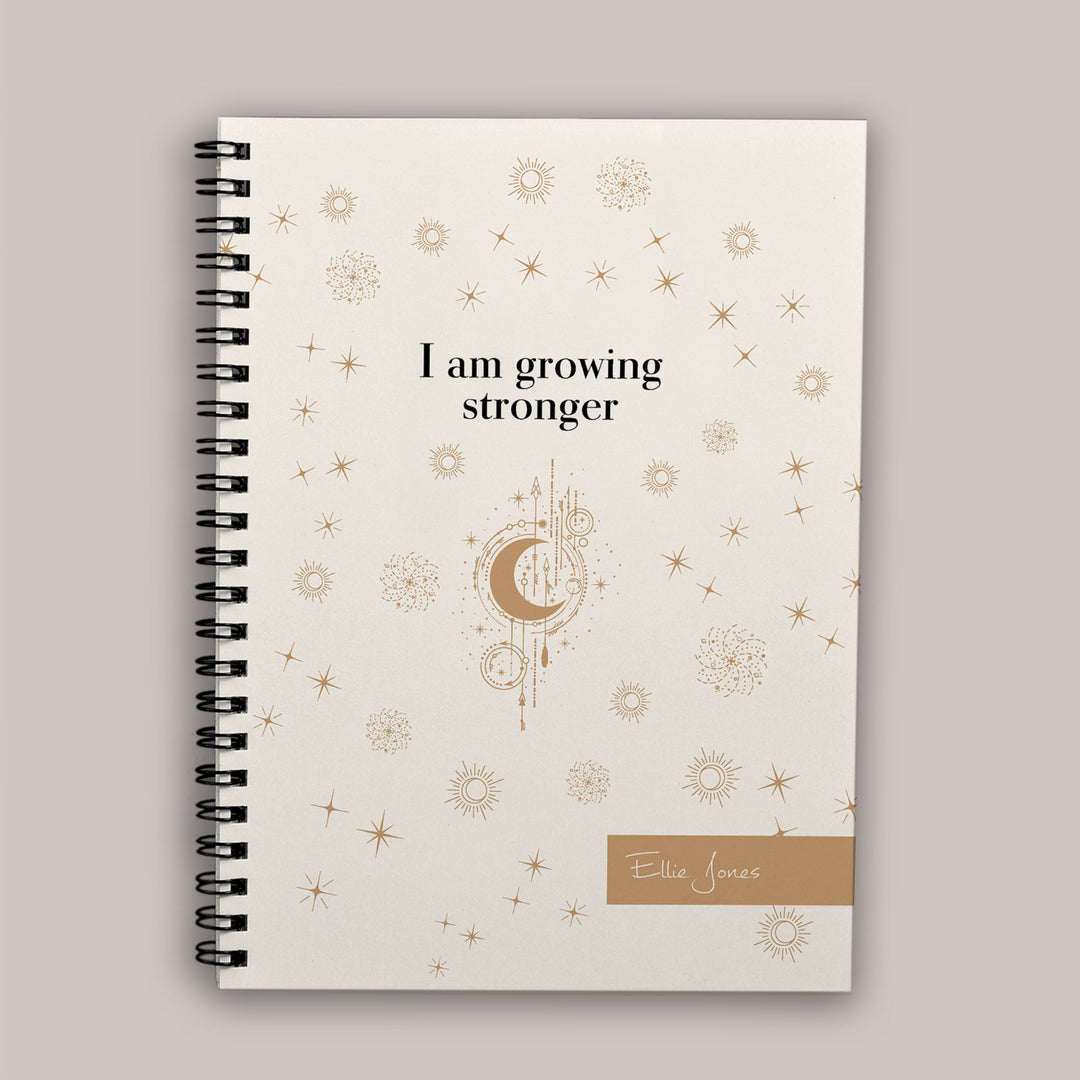 Wellness Journal - I Am Growing Stronger