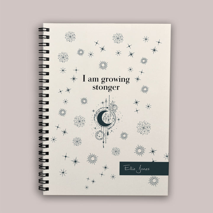 Wellness Journal - I Am Growing Stronger