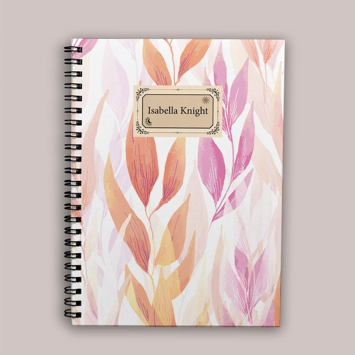 Wellness Journal - Pink Botany