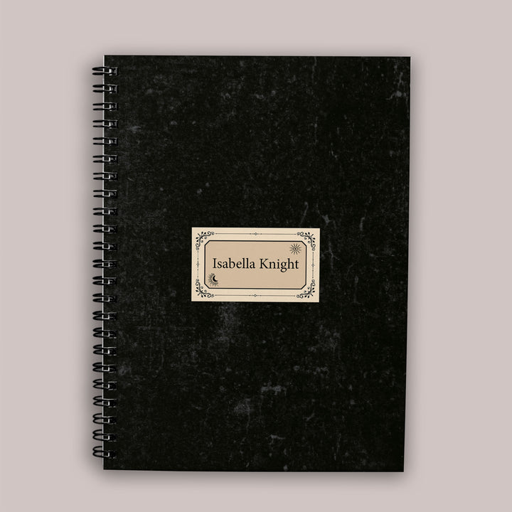 Wellness Journal - Washed Black