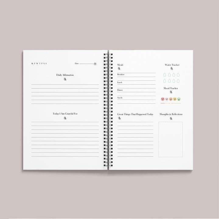 Wellness Journal - Muted Butterfly