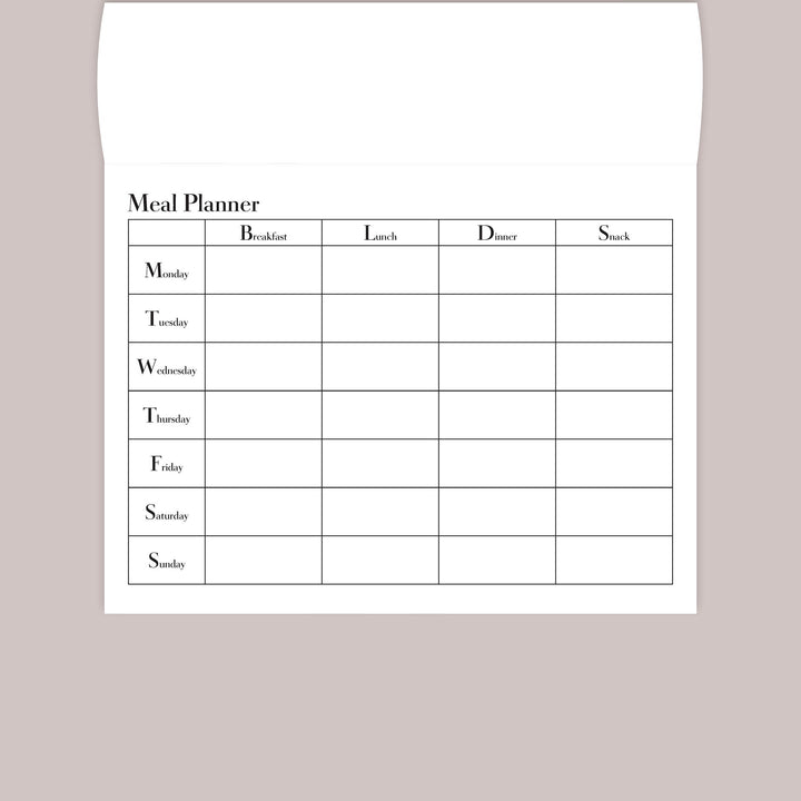 Meal Planner - Lunar Fall